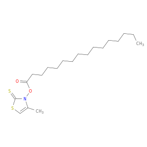 2(3H)-Thiazolethione, 4-methyl-3-[(1-oxohexadecyl)oxy]-