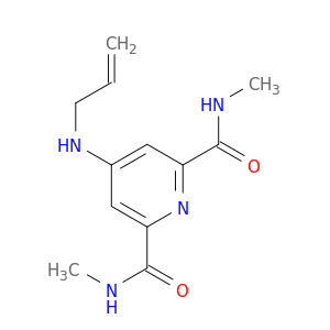 2,6-Pyridinedicarboxamide, N,N'-dimethyl-4-(2-propenylamino)-