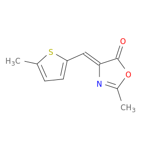 5(4H)-Oxazolone, 2-methyl-4-[(5-methyl-2-thienyl)methylene]-, (Z)-