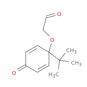 ACETALDEHYDE, 2-[[1-(1,1-DIMETHYLETHYL)-4-OXO-2,5-CYCLOHEXADIEN-1-YL]OXY]-