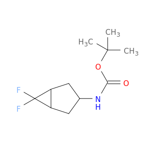 Carbamic acid, N-(6,6-difluorobicyclo[3.1.0]hex-3-yl)-, 1,1-dimethylethyl ester