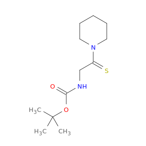 Carbamic acid, [2-(1-piperidinyl)-2-thioxoethyl]-, 1,1-dimethylethyl ester