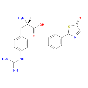 Guanidine,[4-[(4,5-dihydro-5-oxo-2-phenyl-4-thiazolyl)methyl]phenyl]-, (S)- (9CI)