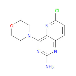 Pyrido[3,2-d]pyrimidin-2-amine, 6-chloro-4-(4-morpholinyl)-
