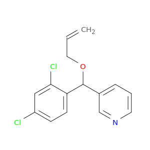 Pyridine, 3-[(2,4-dichlorophenyl)(2-propenyloxy)methyl]-