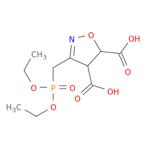 4,5-Isoxazoledicarboxylicacid, 3-[(diethoxyphosphinyl)methyl]-4,5-dihydro-