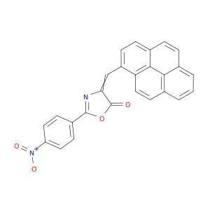 5(4H)-Oxazolone, 2-(4-nitrophenyl)-4-(1-pyrenylmethylene)-