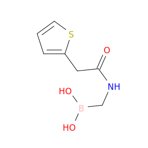 Boronic acid, [[(2-thienylacetyl)amino]methyl]-