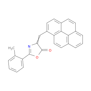 5(4H)-Oxazolone, 2-(2-methylphenyl)-4-(1-pyrenylmethylene)-