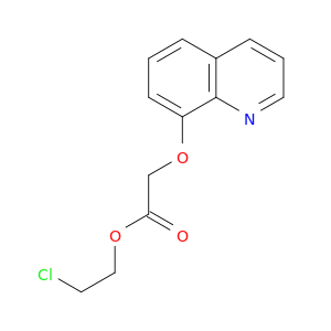 Acetic acid, (8-quinolinyloxy)-, 2-chloroethyl ester