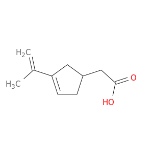 3-Cyclopentene-1-aceticacid, 3-(1-methylethenyl)-