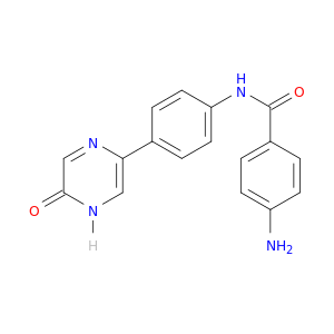 Benzamide, 4-amino-N-[4-(4,5-dihydro-5-oxopyrazinyl)phenyl]-