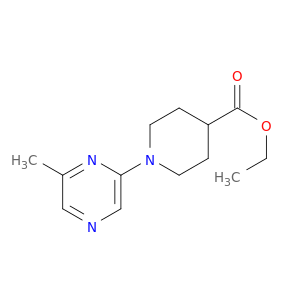 1-(6-Methylpyrazin-2-yl)ethyl piperidine-4-carboxylate