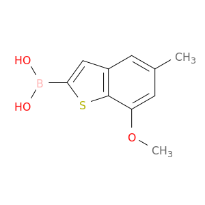 7-甲氧基-5-甲基苯并噻吩-2-硼酸