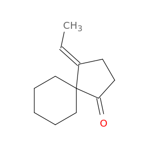 Spiro[4.5]decan-1-one, 4-ethylidene-, (E)-