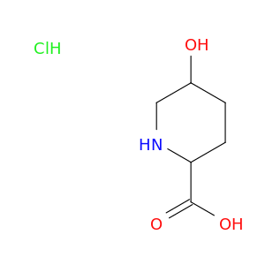 2-Piperidinecarboxylicacid, 5-hydroxy-, hydrochloride (1:1)