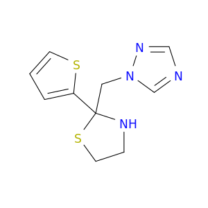 1H-1,2,4-Triazole, 1-[[2-(2-thienyl)-2-thiazolidinyl]methyl]-