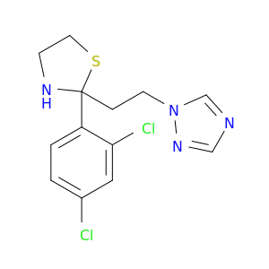 1H-1,2,4-Triazole, 1-[2-[2-(2,4-dichlorophenyl)-2-thiazolidinyl]ethyl]-