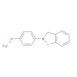 1,2-Benzisothiazole, 2,3-dihydro-2-(4-methoxyphenyl)-