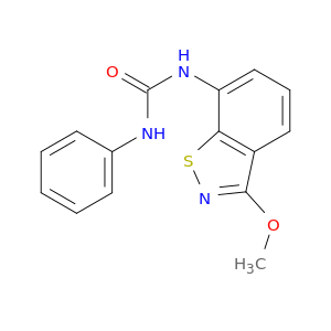 Urea,N-(3-methoxy-1,2-benzisothiazol-7-yl)-N'-phenyl-