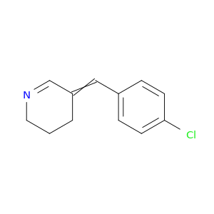 Pyridine, 5-[(4-chlorophenyl)methylene]-2,3,4,5-tetrahydro-