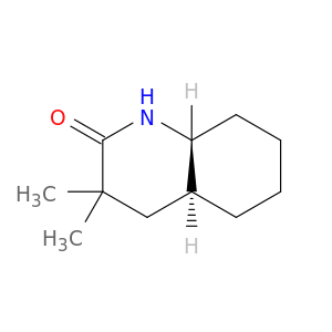 2(1H)-Quinolinone, octahydro-3,3-dimethyl-, trans-
