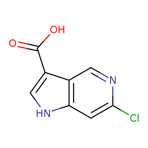 6-氯-1H-吡咯并[3,2-c]吡啶-3-羧酸