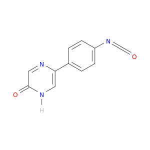 2(1H)-Pyrazinone, 5-(4-isocyanatophenyl)-