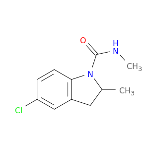 1H-Indole-1-carboxamide, 5-chloro-2,3-dihydro-N,2-dimethyl-