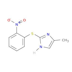 1H-Imidazole, 4-methyl-2-[(2-nitrophenyl)thio]-
