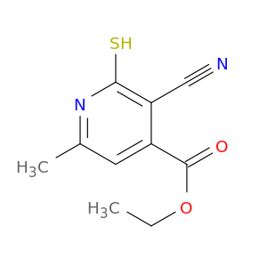 3-氰基-2-巯基-6-甲基吡啶-4-甲酸乙酯