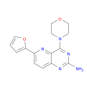 Pyrido[3,2-d]pyrimidin-2-amine, 6-(2-furanyl)-4-(4-morpholinyl)-