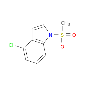 4-氯-1-(甲基磺酰基)-1H-吲哚