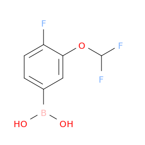3-(二氟甲氧基)-4-氟苯基硼酸