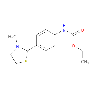 Carbamic acid, [4-(3-methyl-2-thiazolidinyl)phenyl]-, ethyl ester