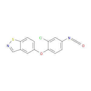 1,2-Benzisothiazole, 5-(2-chloro-4-isocyanatophenoxy)-