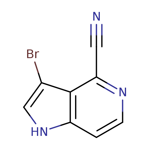 3-Bromo-1H-Pyrrolo[3,2-C]吡啶-4-碳腈