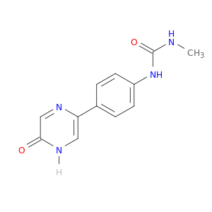 Urea, N-[4-(4,5-dihydro-5-oxopyrazinyl)phenyl]-N'-methyl-