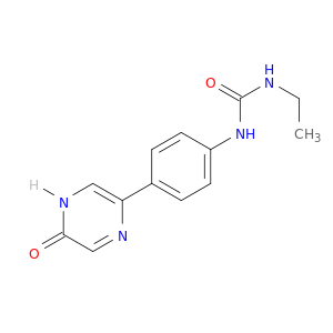 Urea, N-[4-(4,5-dihydro-5-oxopyrazinyl)phenyl]-N'-ethyl-