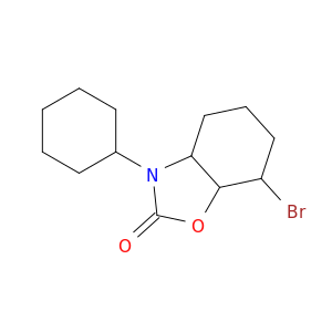 2(3H)-Benzoxazolone, 7-bromo-3-cyclohexylhexahydro-