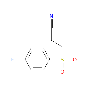 3-[(4-Fluorophenyl)sulfonyl]propanenitrile