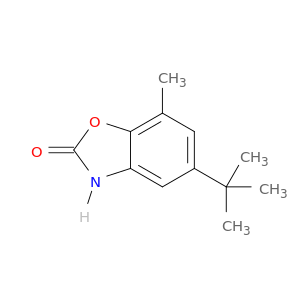 2(3H)-Benzoxazolone, 5-(1,1-dimethylethyl)-7-methyl-