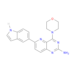 Pyrido[3,2-d]pyrimidin-2-amine, 6-(1H-indol-5-yl)-4-(4-morpholinyl)-