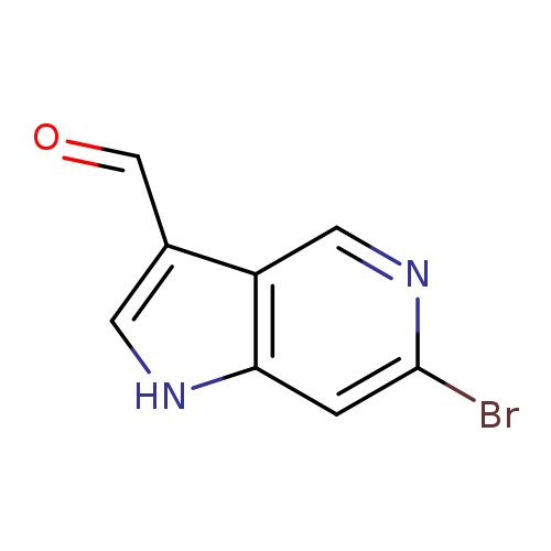 6-溴-1H-吡咯并[3,2-c]吡啶-3-羧醛