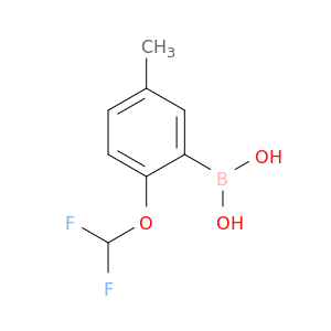 B-[2-(二氟甲氧基)-5-甲基苯基]硼酸