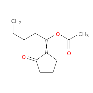 Cyclopentanone, 2-[1-(acetyloxy)-4-pentenylidene]-