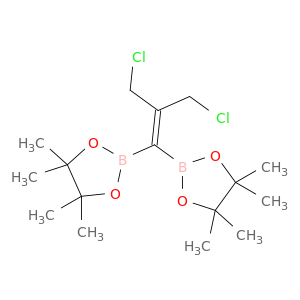 2,2'-[3-chloro-2-(chloromethyl)prop-1-ene-1,1-diyl]bis(4,4,5,5-tetramethyl-1,3,2-dioxaborolane)