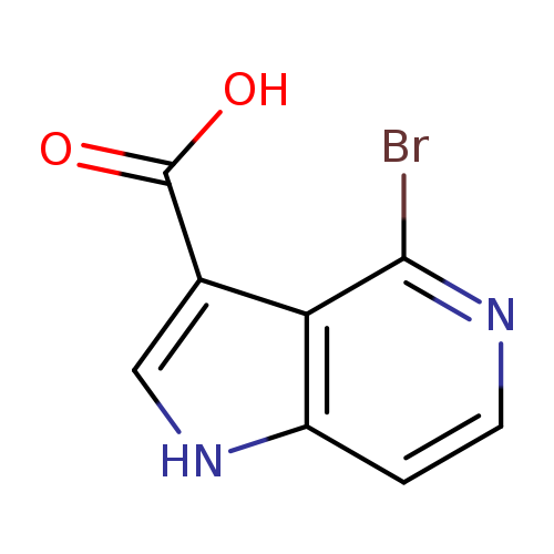 4-Bromo-1H-pyrrolo[3,2-c]pyridine-3-carboxylic acid
