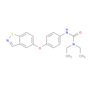 Urea, N'-[4-(1,2-benzisothiazol-5-yloxy)phenyl]-N,N-diethyl-