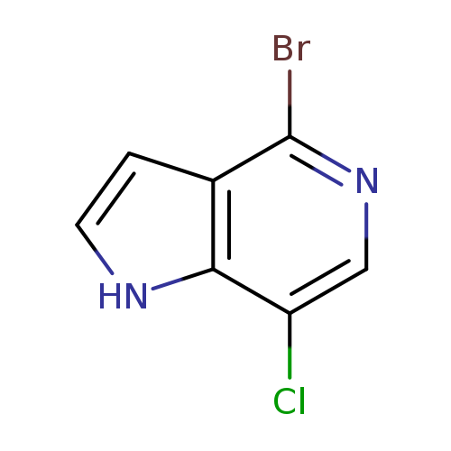 4-溴-7-氯-1H-吡咯并[3,2-c]吡啶